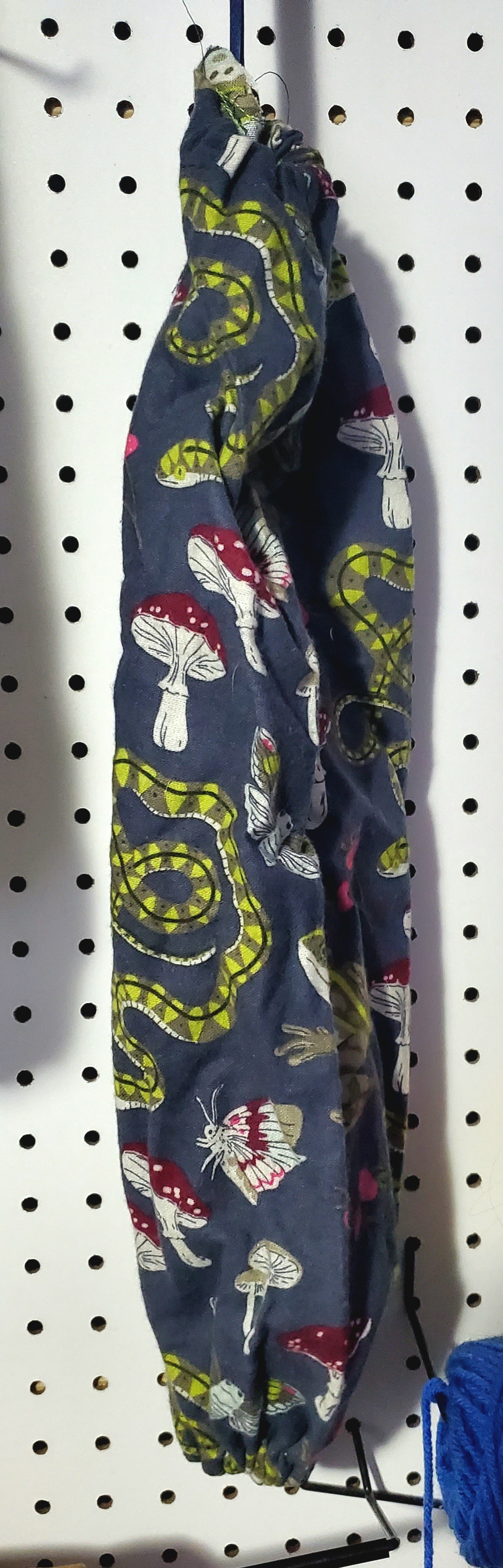 Bag Holder snakes and mushrooms
