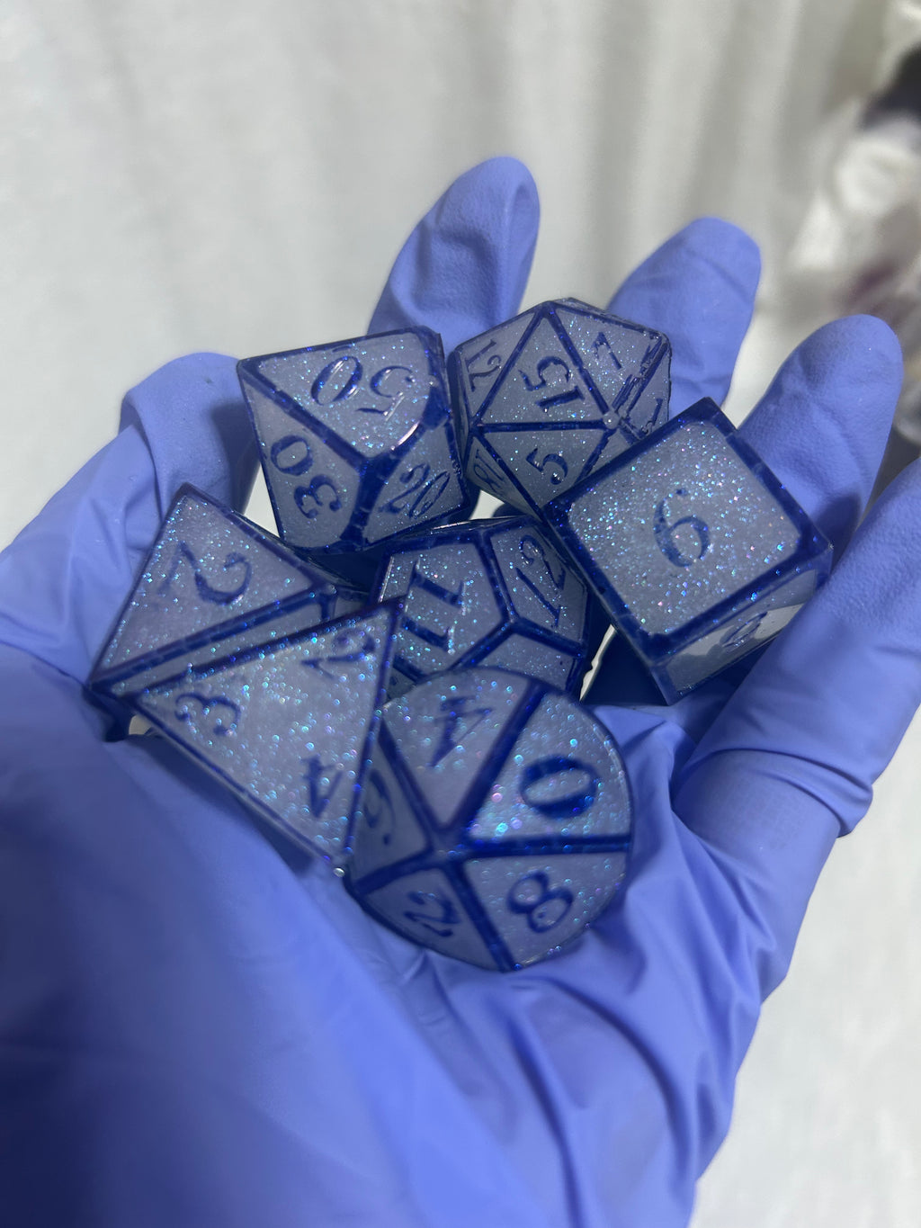 Big DnD dice,