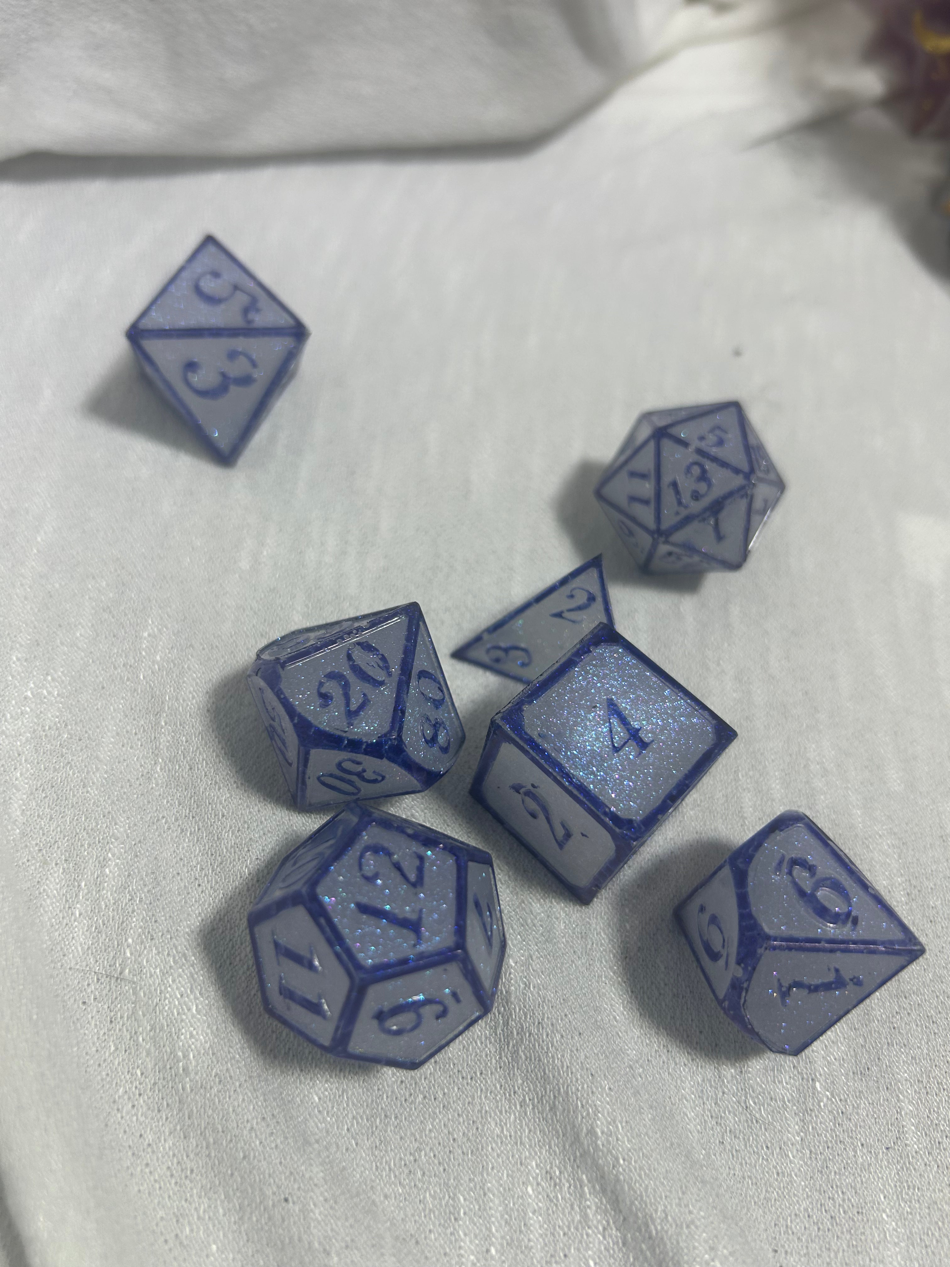 Big DnD dice,