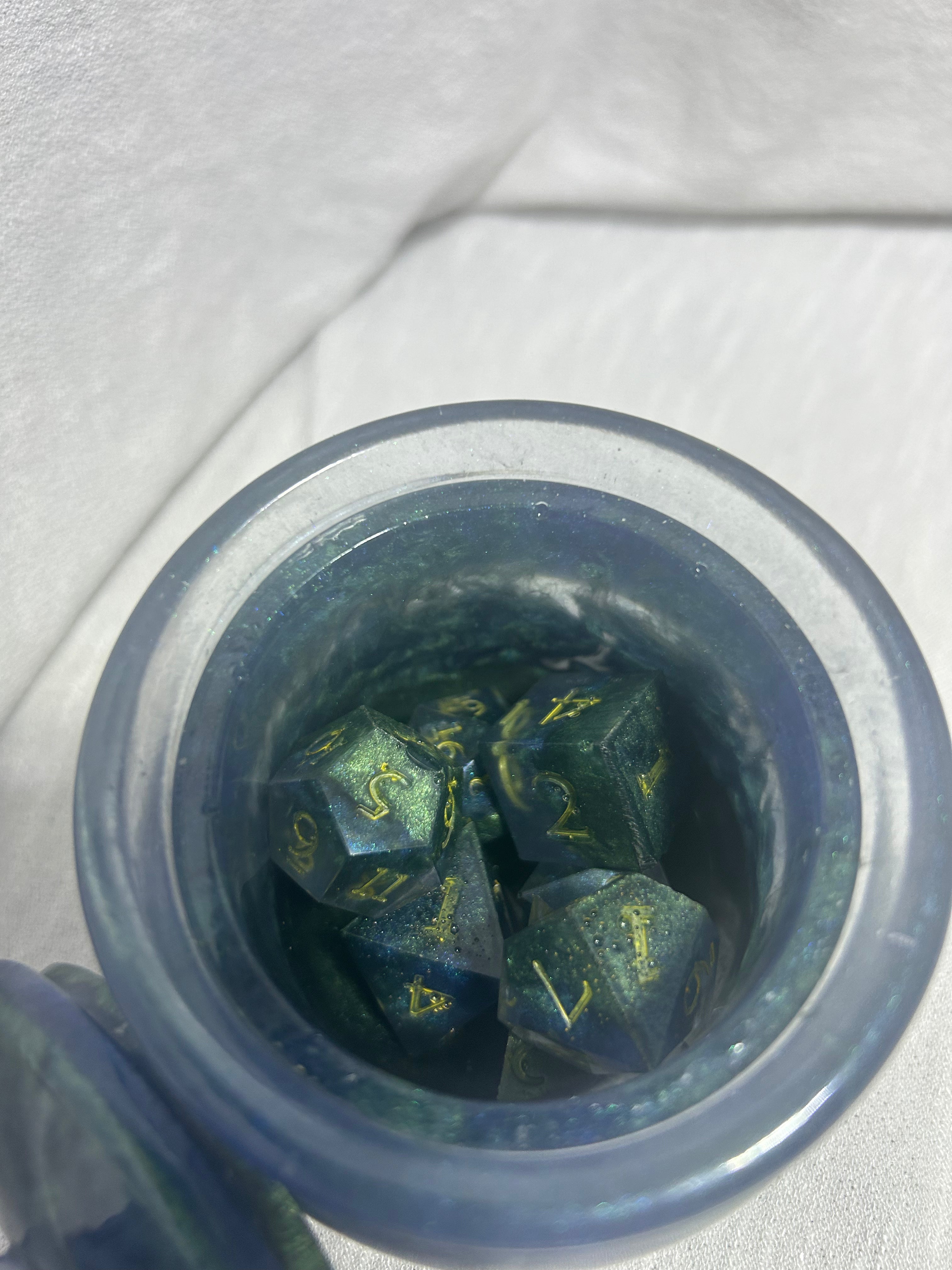 Jar of DnD dice