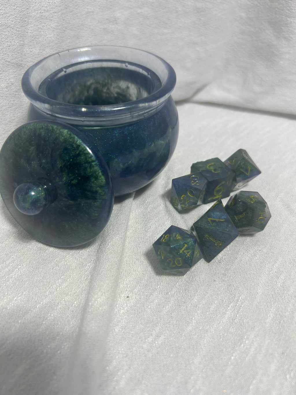 Jar of DnD dice