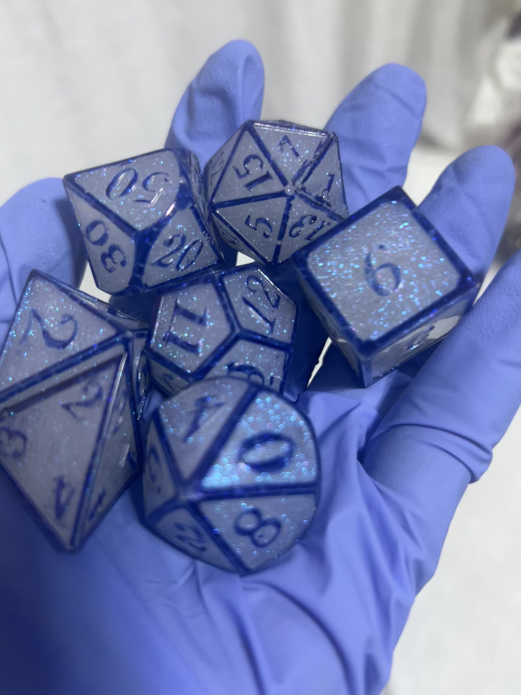 Big DnD dice,