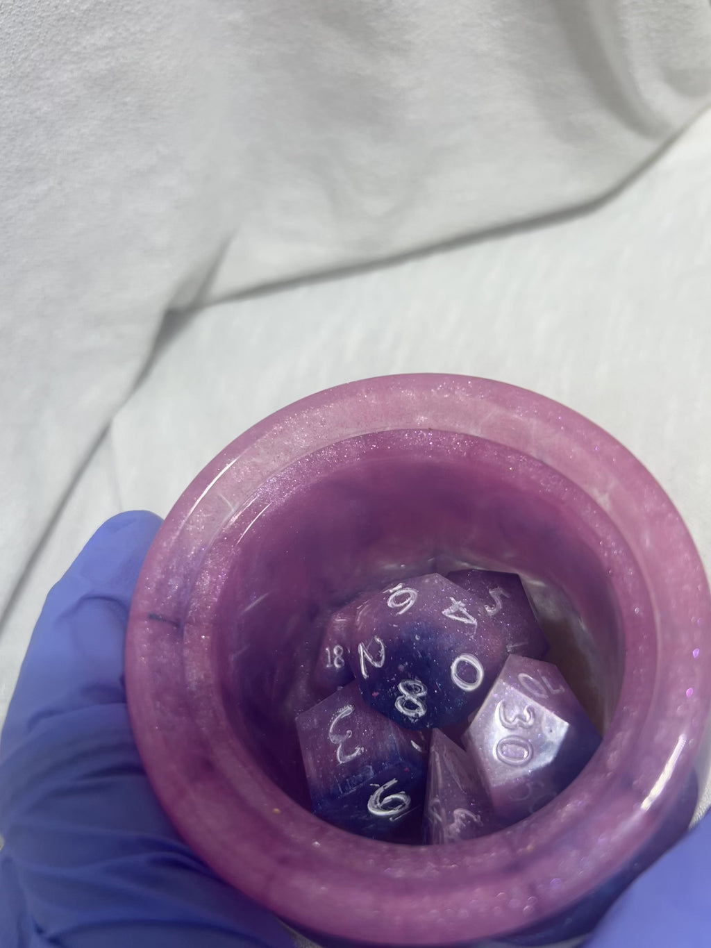 Jar of DnD dice